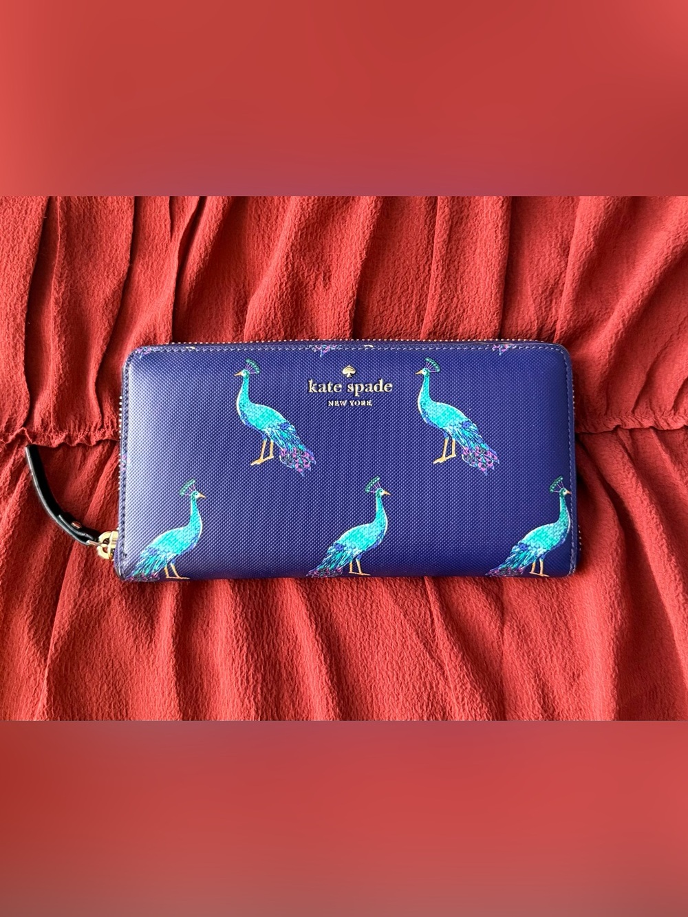 Kate Spade Harding Street Lacey Peacock Wallet